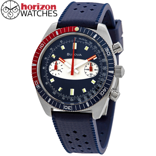 Who needs a surfboard when you have the Bulova Surfboard Chronograph Diver Watch?