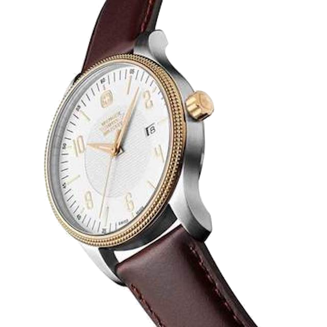 Wenger - Swiss Army Classic Leather Men's Quartz Watch 01.9041.215C