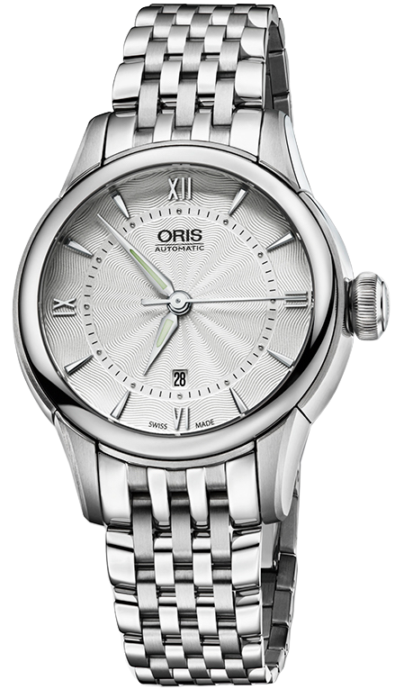 Oris - Artelier, Stainless Silver Dial Automatic Women's Watch - 0156176874071