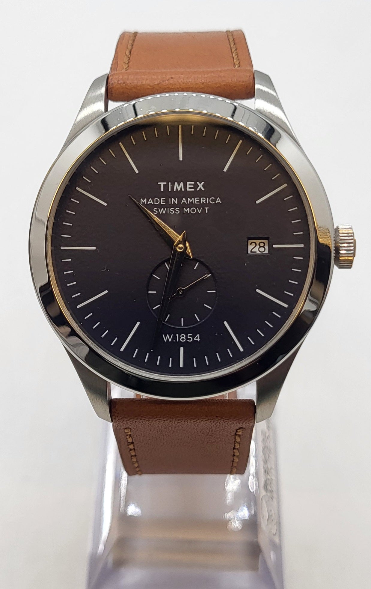 Timex - American Documents, Stainless Steel Men's Quartz Watch Blue