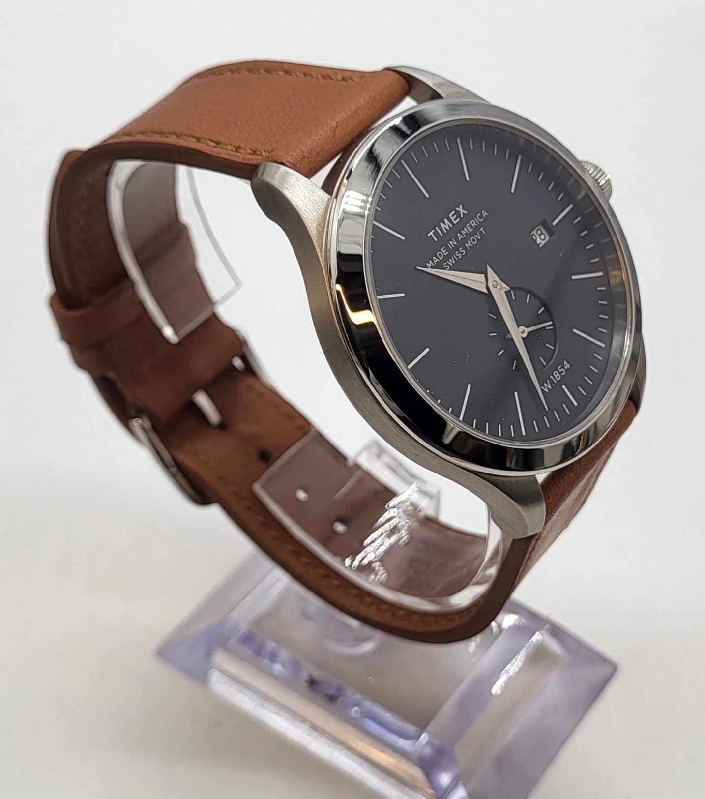 Timex - American Documents, Stainless Steel Men's Quartz Watch Blue