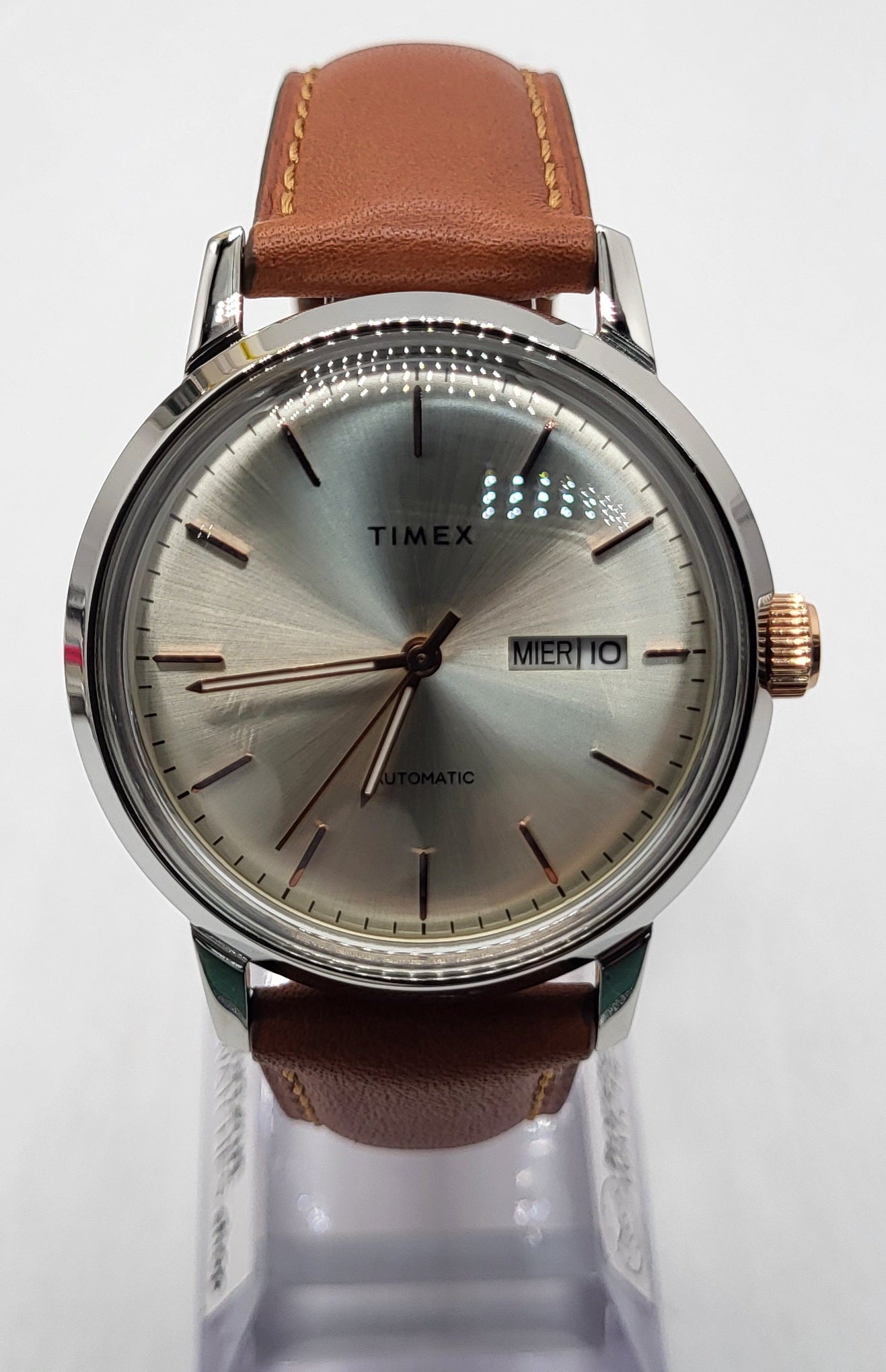 Timex - Marlin Classic Black Men's Automatic Watch - TW2U11800ZV