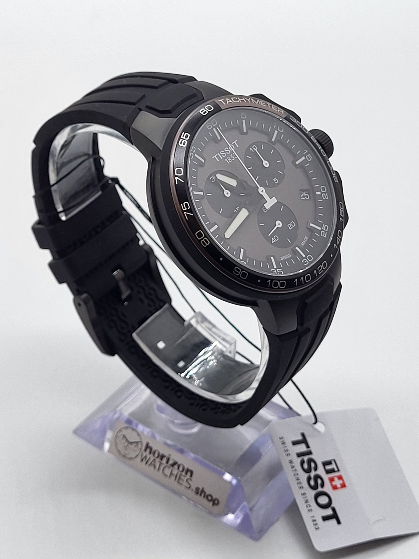 Tissot T-Race Cycling Chronograph Black PVD Watch - T111.417.37.441.03 214