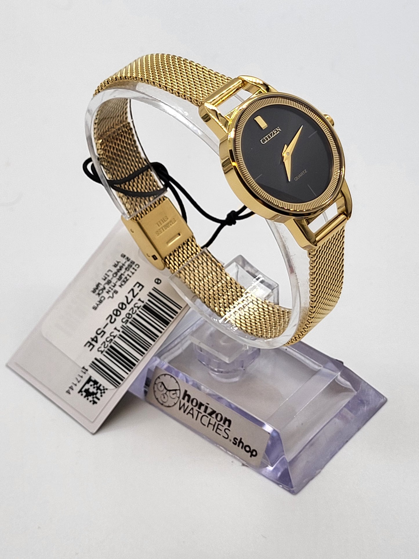 Citizen - Gold Tone Stainless Steel Women's Quartz Watch - EZ7002-54E