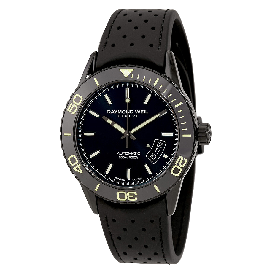 RAYMOND WEIL Freelancer Automatic Black Dial Men's Watch 2760-SB1-20001