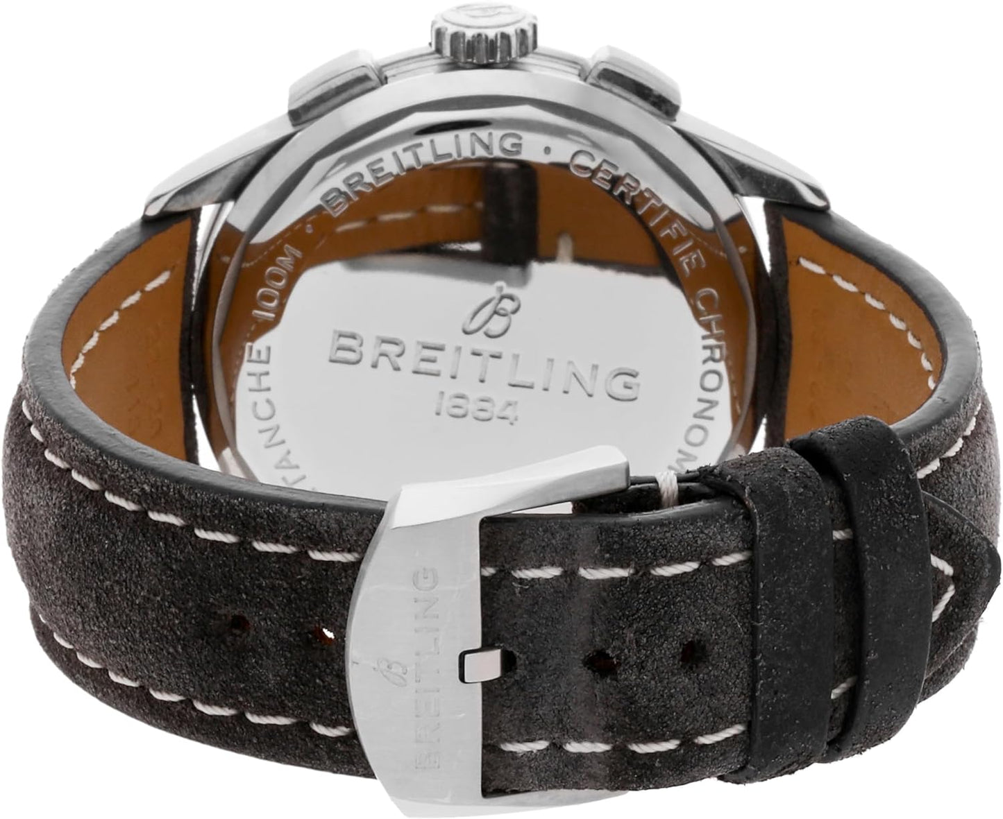 Breitling - Premier, Black Dial Stainless Men's Automatic Watch - A13315351B1X2