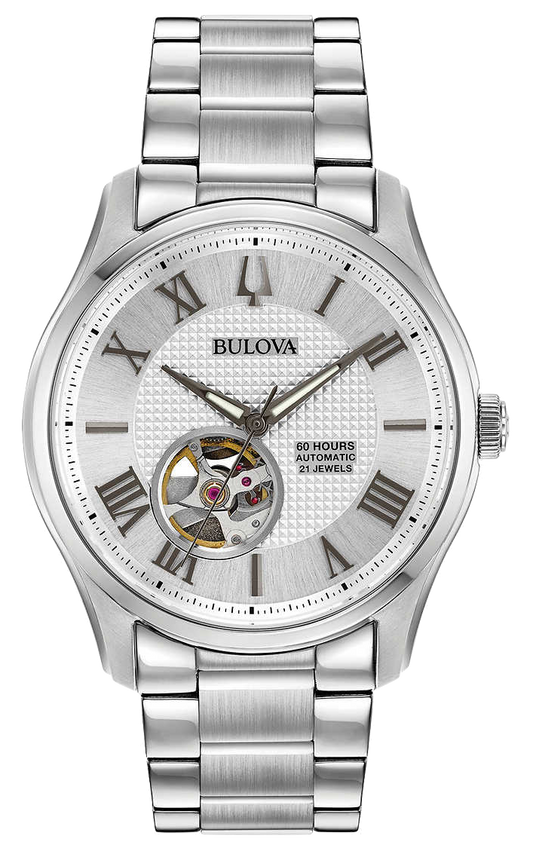 Bulova - Classic, Stainless Steel Automatic Men's Watch - 96A207