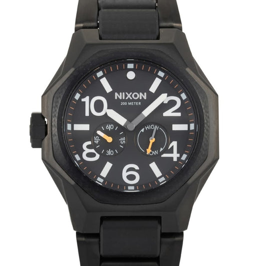 NIXON - Tangent, Black Stainless Steel Men's Quartz Watch - A397-001