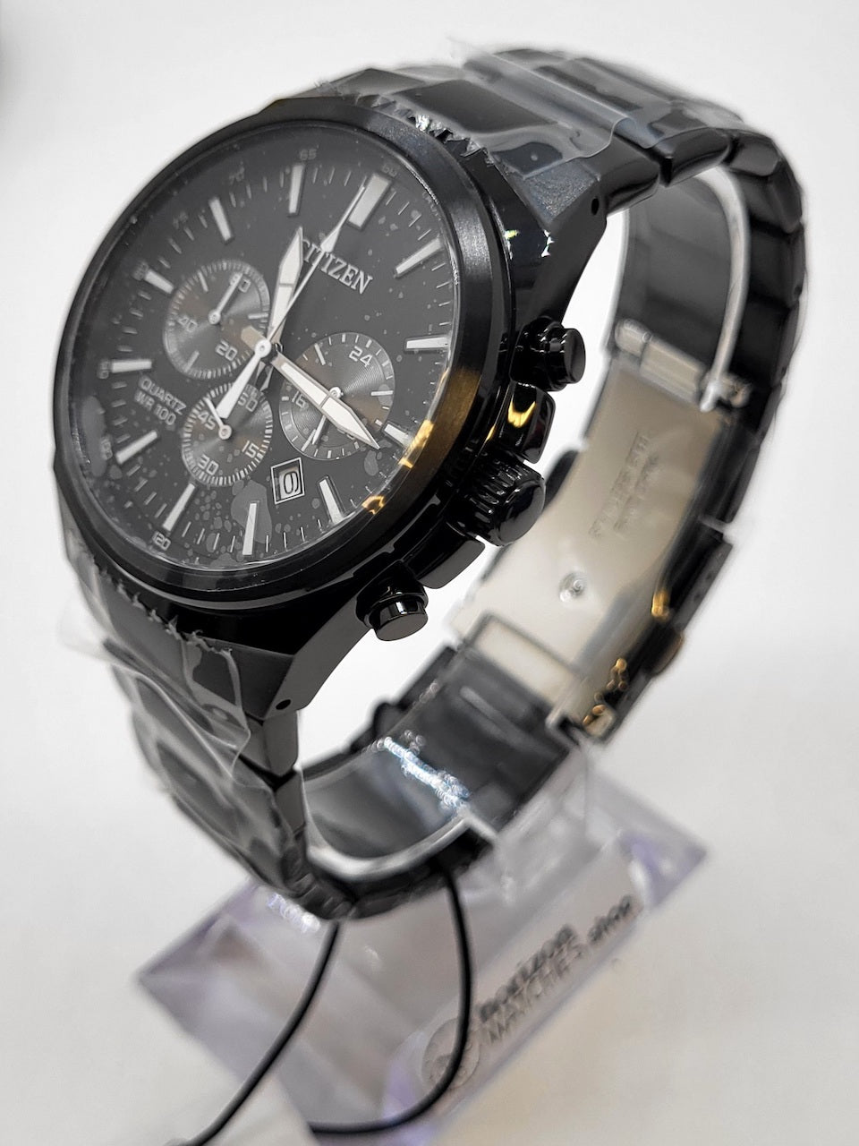 Citizen - Black Dial Chronograph Men's Quartz Watch - AN8175-55E