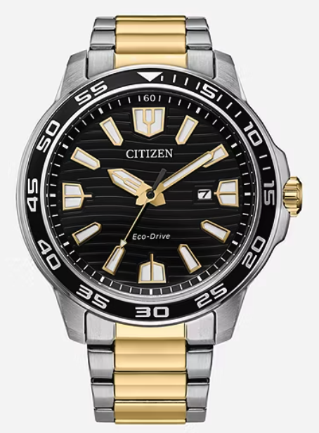Citizen Eco-Drive Weekender, Stainless Steel Men's Quartz Watch - AW1706-52E