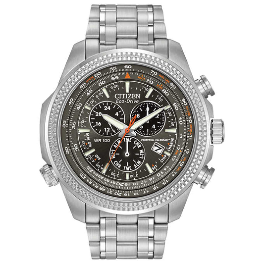 Citizen Promaster Eco-Drive Chronograph Dial Men's Quartz Watch BL5400-52H