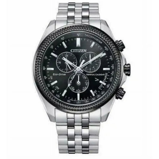 Citizen Promaster Eco-Drive Black Chronograph Dial Men's Quartz Watch BL5566-50E