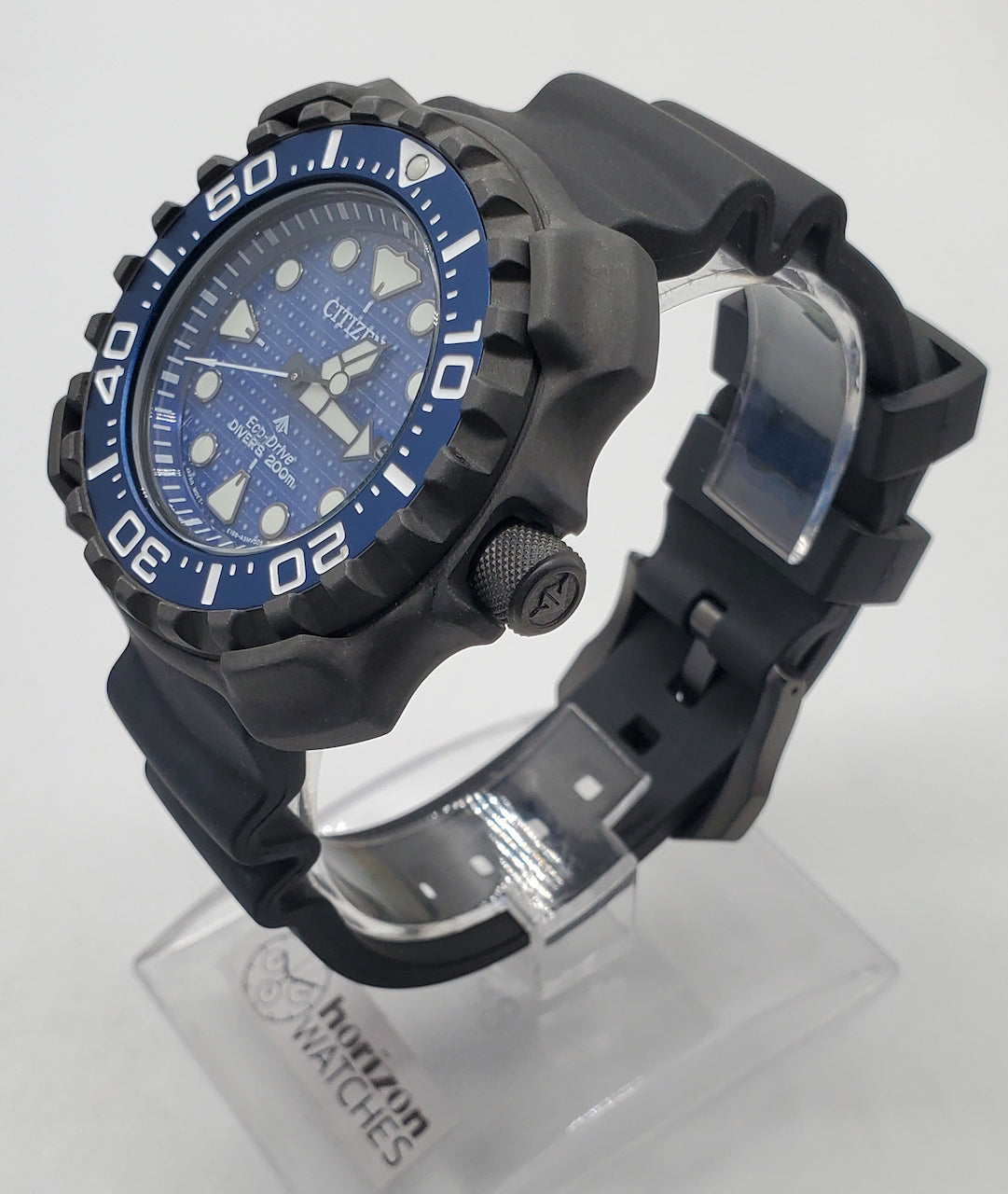 Citizen Eco-Drive Promaster, Dive Marine Polyurethane Men's Quartz Watch - BN0225-04L