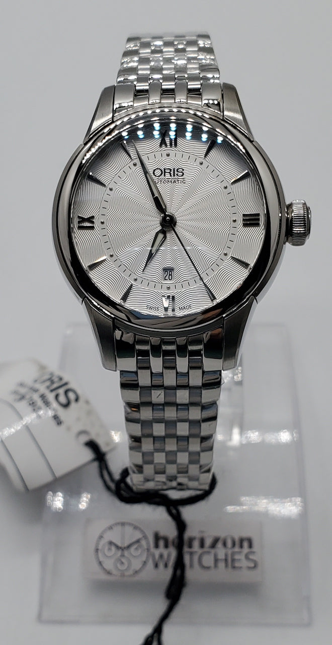 Oris - Artelier, Stainless Silver Dial Automatic Women's Watch - 0156176874071