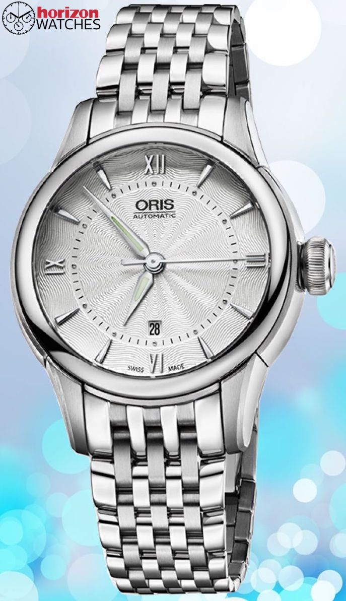 Oris - Artelier, Stainless Silver Dial Automatic Women's Watch - 0156176874071