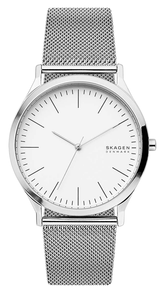 Skagen - Jorn, White Stainless Steel Men's Quartz Watch - SKW6565