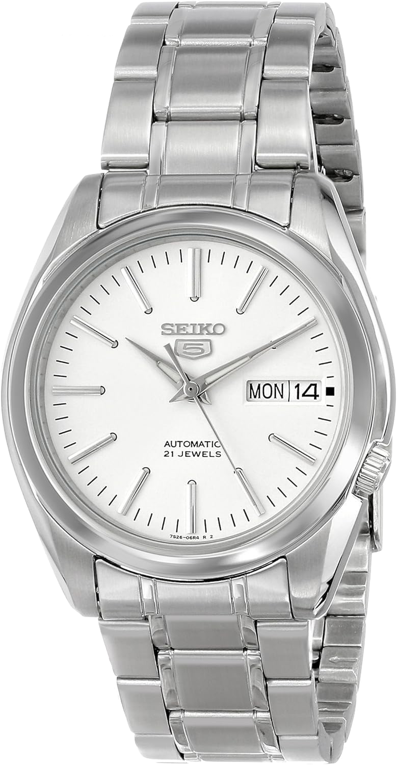 SEIKO - 5-7S Collection, Stainless Steel Men's Automatic Watch - SNKL41