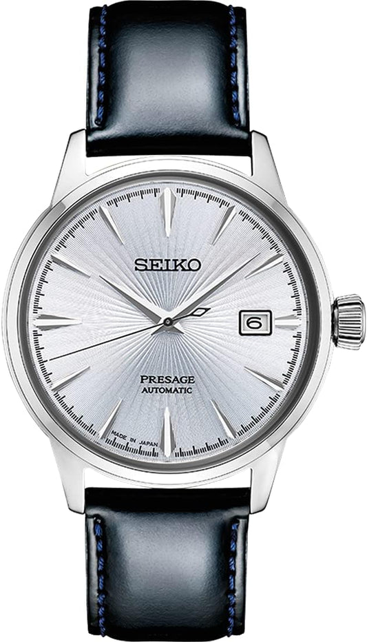 SEIKO - PRESAGE, Blue Dial Stainless Steel Men's Automatic Watch - SRPB43