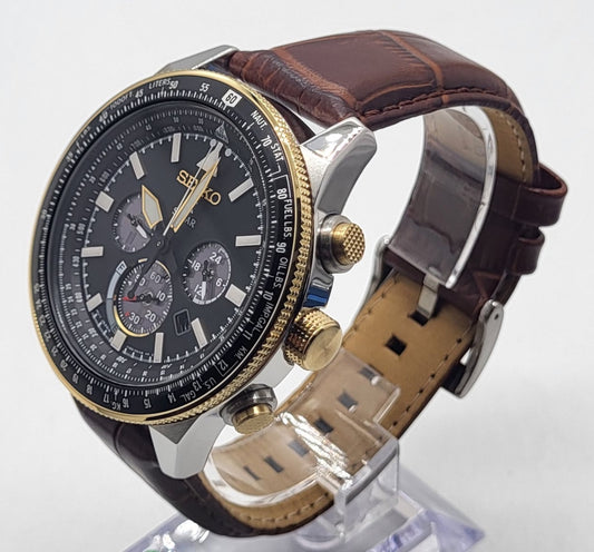 SEIKO - Prospex, Chronograph Solar Men's Quartz Watch - SSC632
