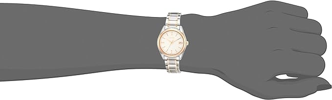 SEIKO - Essentials, Gold Stainless Steel Women's Quartz Watch - SUR322