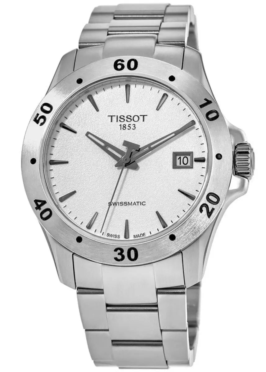 Tissot - V8 Automatic Silver Dial Men's Watch - T106.407.11.031.01