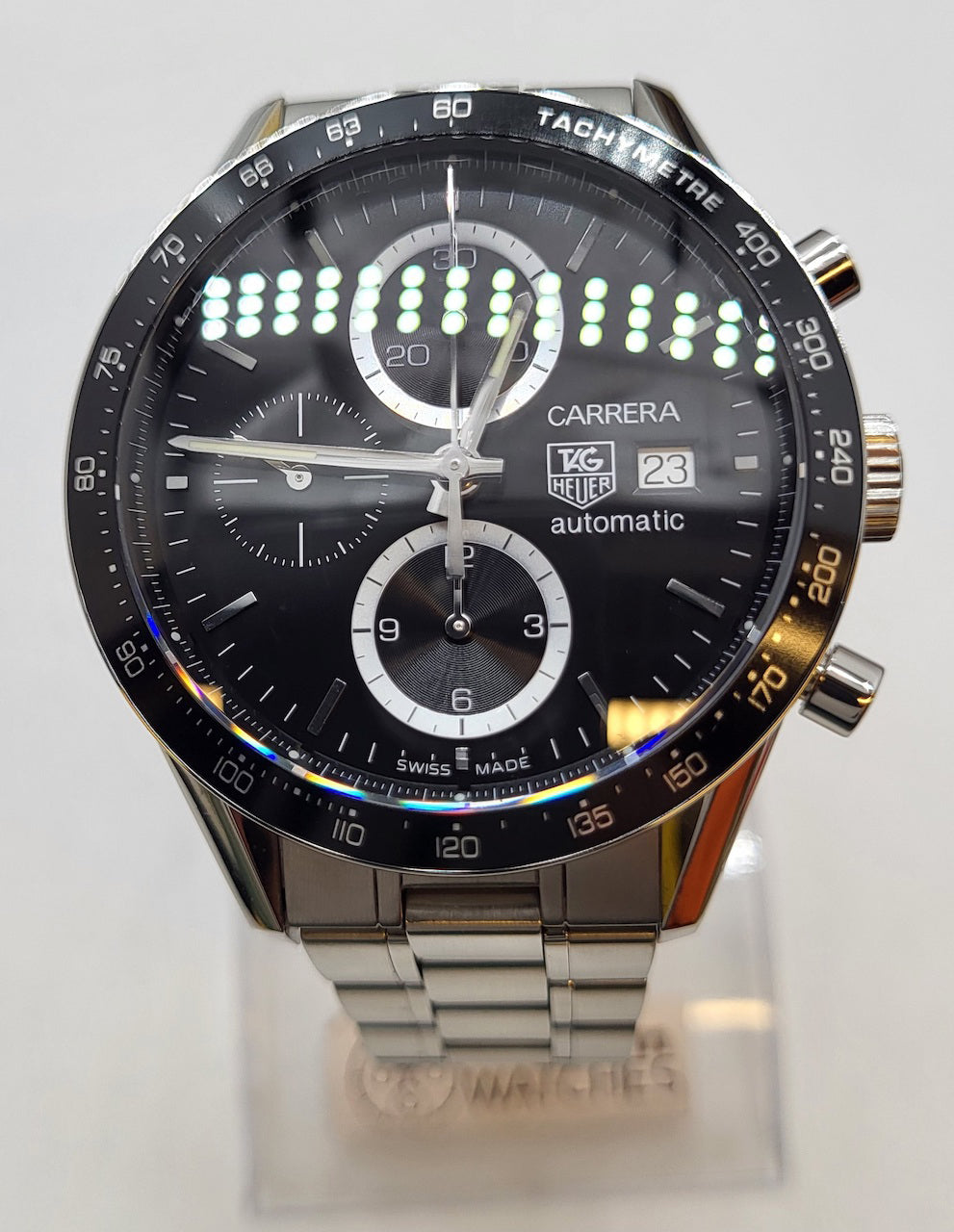 TAG HEUER Carrera Black Chronograph Dial Men's Automatic Watch CV2010/4