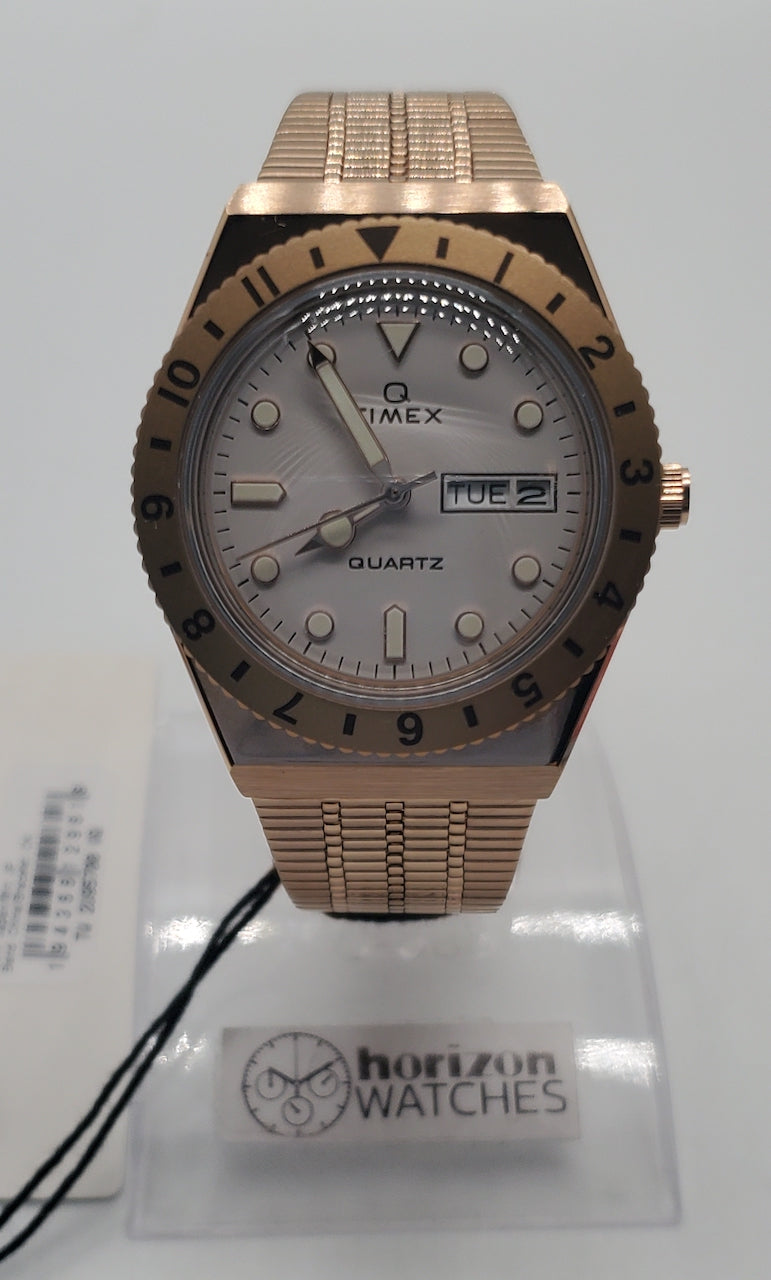 Timex - Rose Gold Stainless Steel Women's Quartz Watch - TW2U95700VQ