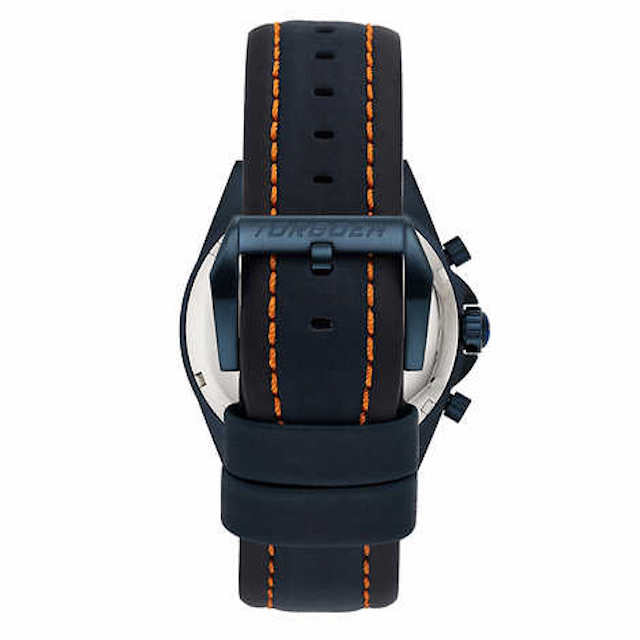 TORGOEN - T18, Stainless Carbon Fiber Leather Men's Quartz Watch - TN/1119