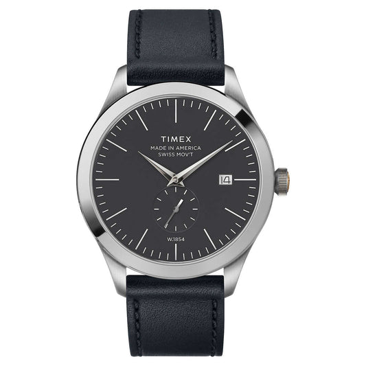 Timex - American Documents Stainless Steel Men's Quartz Watch
