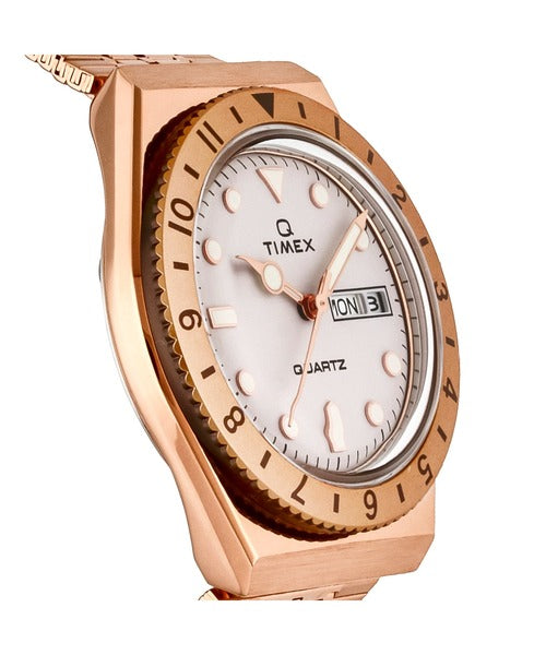 Timex - Rose Gold Stainless Steel Women's Quartz Watch - TW2U95700VQ