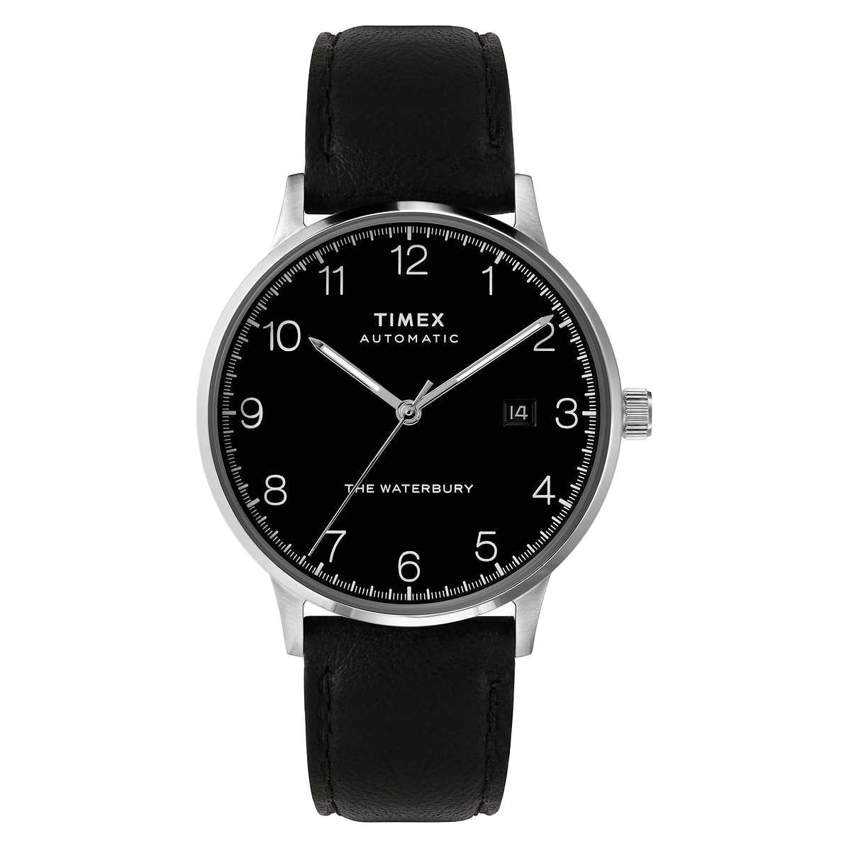 Timex - Waterbury, Classic Black Dial Automatic Men's Watch - TW6Z2910ZV