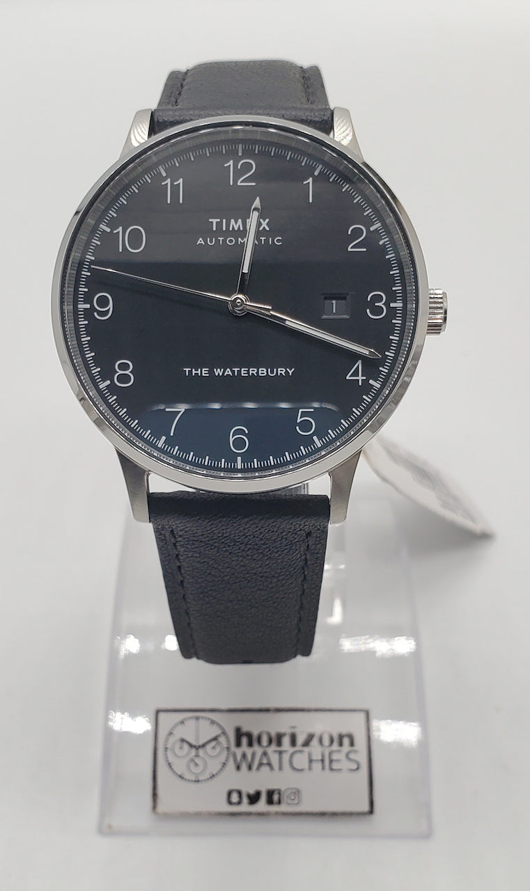 Timex - Waterbury, Classic Black Dial Automatic Men's Watch - TW6Z2910ZV