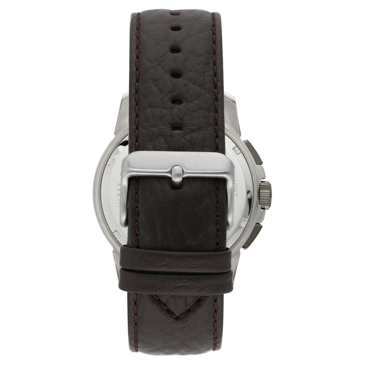 Vince Camuto - Stainless Steel Leather Men's Quartz Watch - VC/1129DGSV